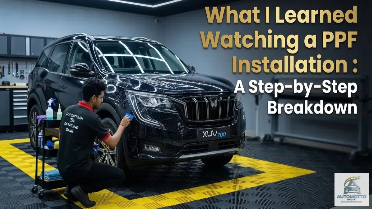 What I Learned Watching a PPF Installation : A Step-by-Step Breakdown