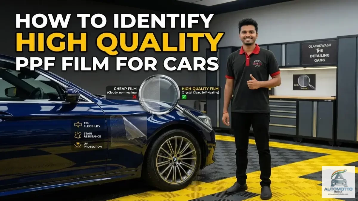 how to identify high quality ppf film for cars